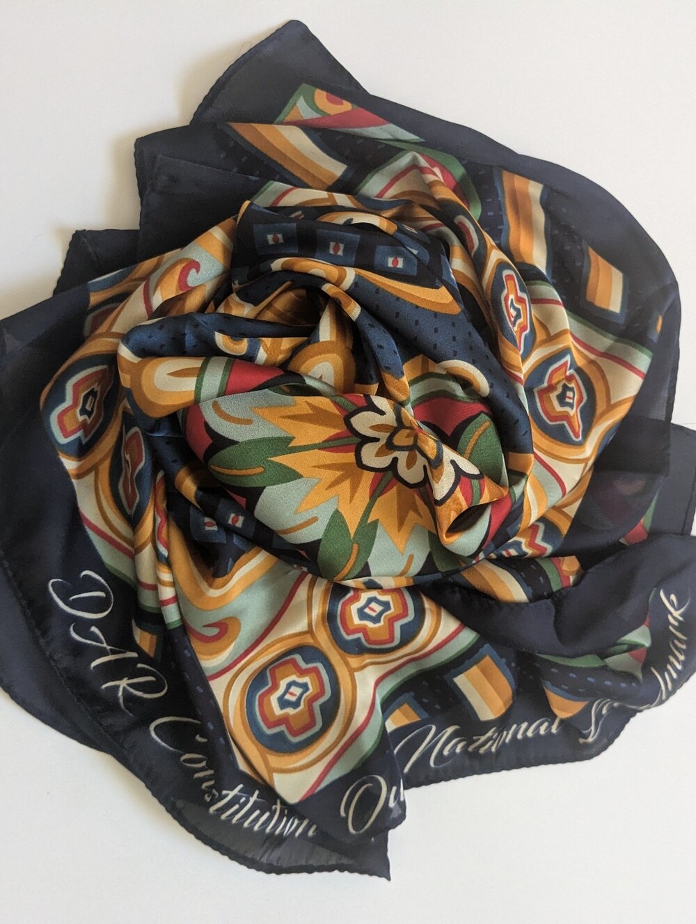 DAR Constitution Hall Square Scarf, approx. 36 inches